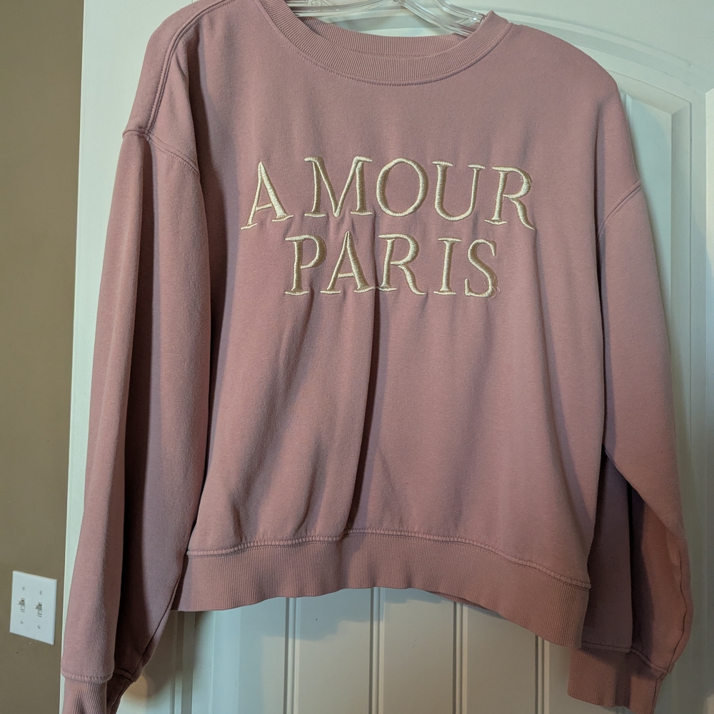 H&M Pink Sweatshirt